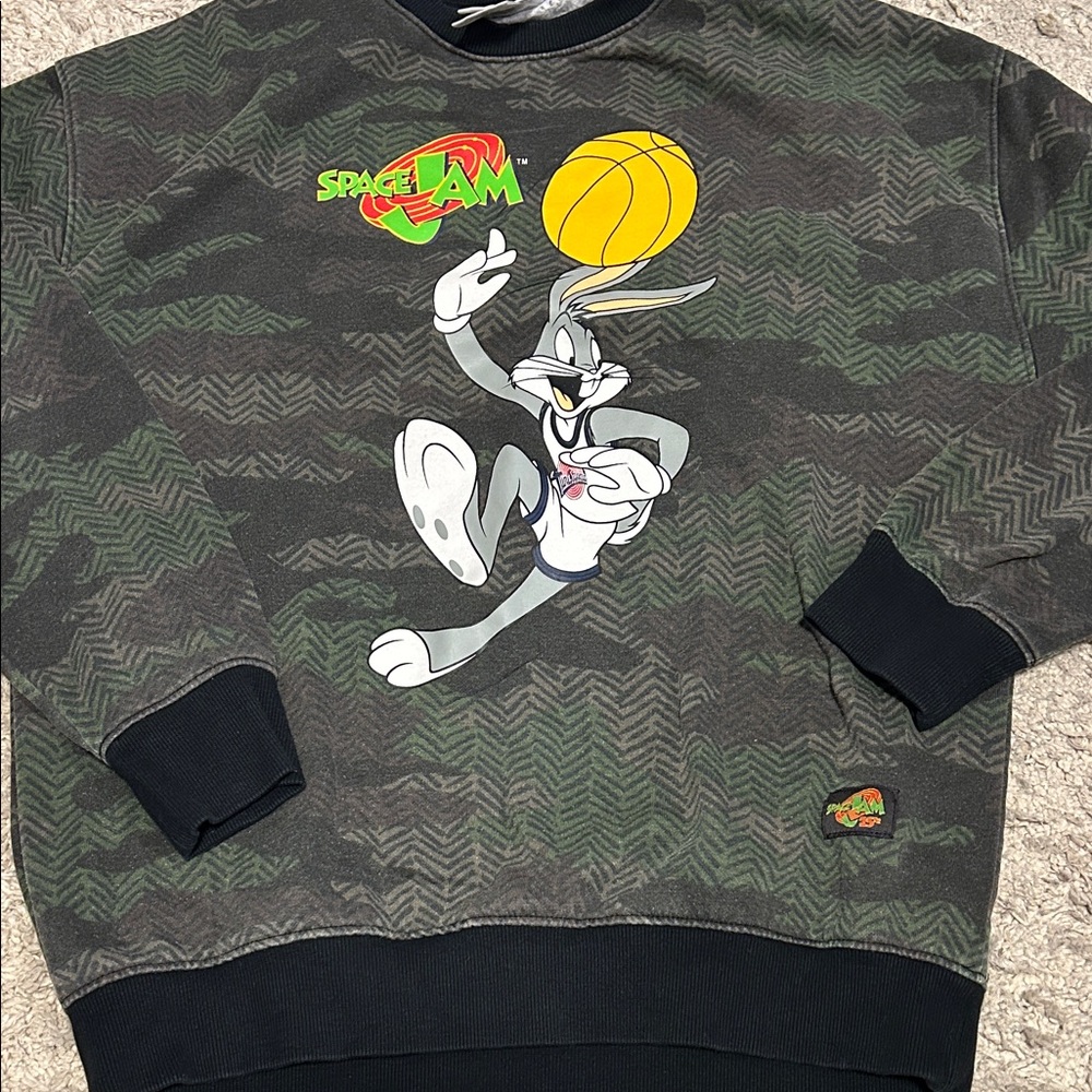 Kids Vintage space jam sweatshirt